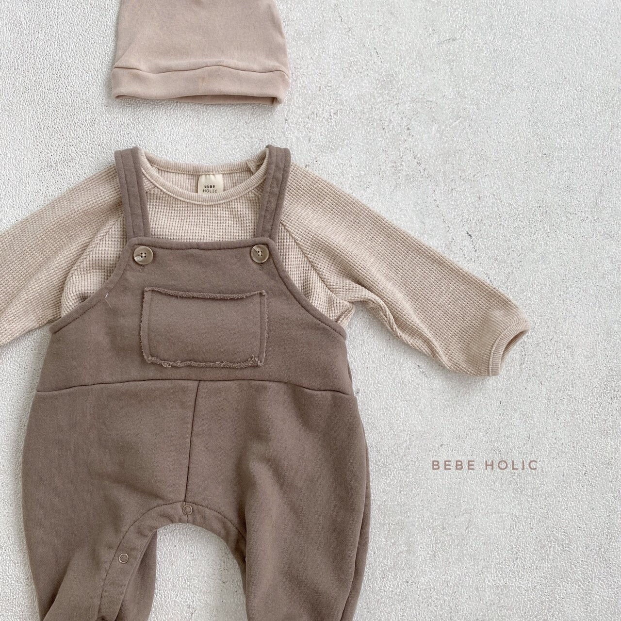 BEBE HOLIC - Korean Children Fashion - #Kfashion4kids - Juri Suspender Bodysuit - 4