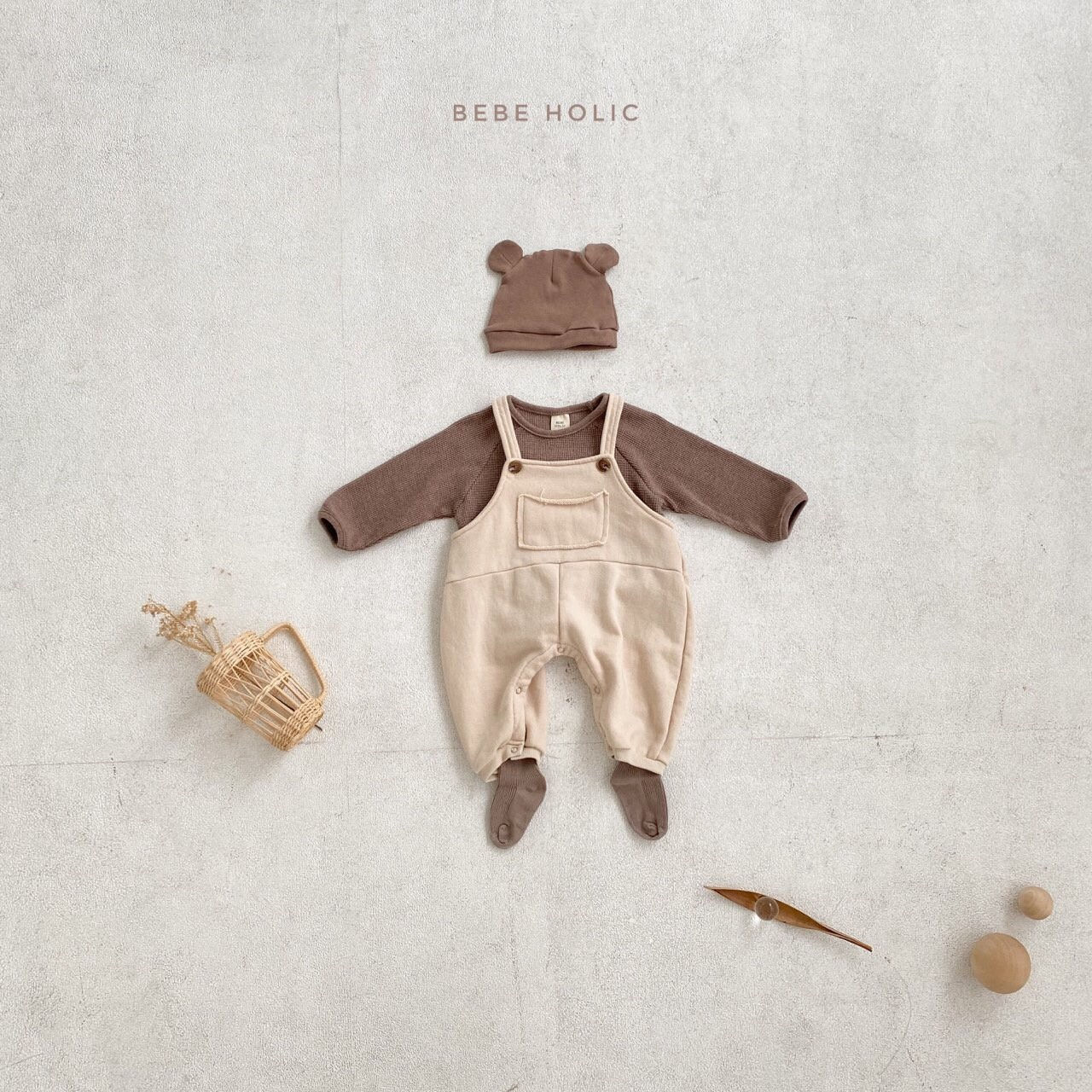 BEBE HOLIC - Korean Children Fashion - #Kfashion4kids - Juri Suspender Bodysuit - 5