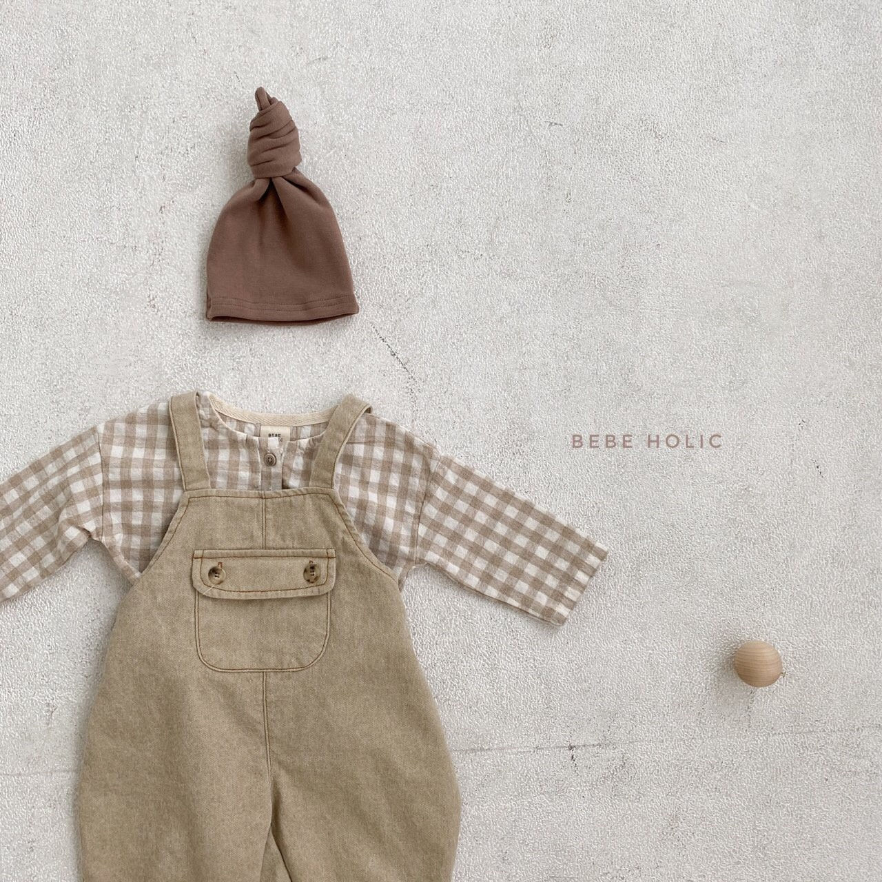 BEBE HOLIC - Korean Children Fashion - #Kfashion4kids - Bonito Suspender Bodysuit - 4