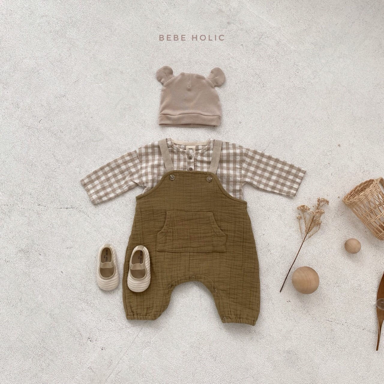 BEBE HOLIC - Korean Children Fashion - #Kfashion4kids - Lidia Suspender Suit - 3