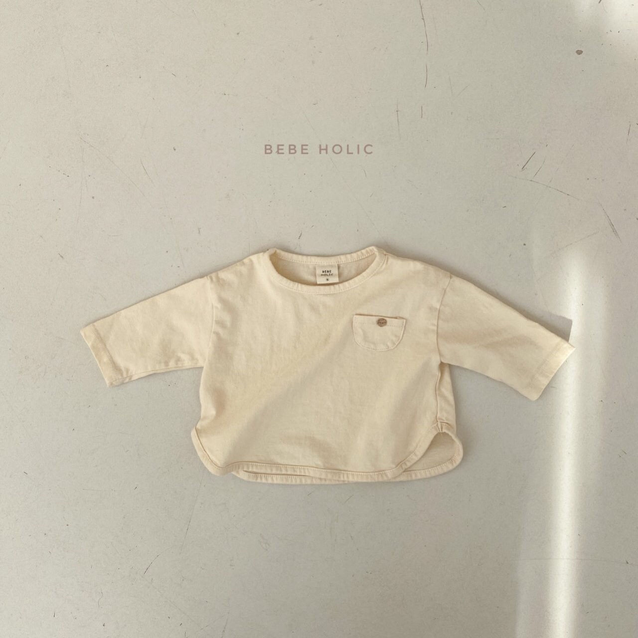 BEBE HOLIC - Korean Children Fashion - #Kfashion4kids - Pocket Piping Tee - 4