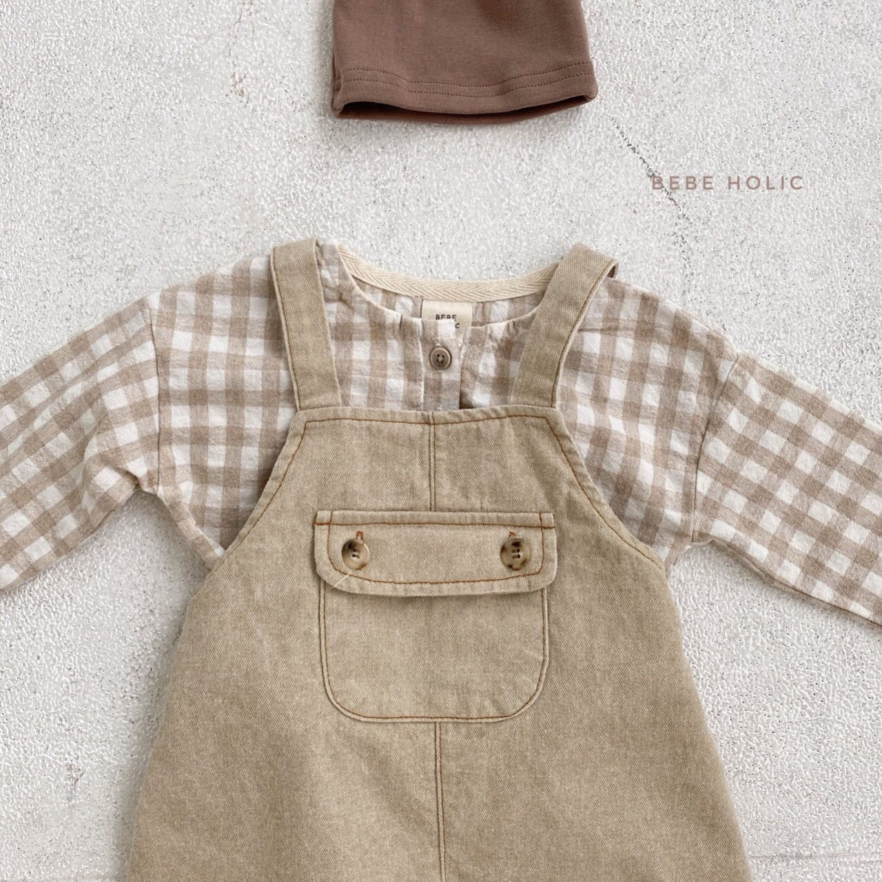 BEBE HOLIC - Korean Children Fashion - #Kfashion4kids - Check Shirt - 12