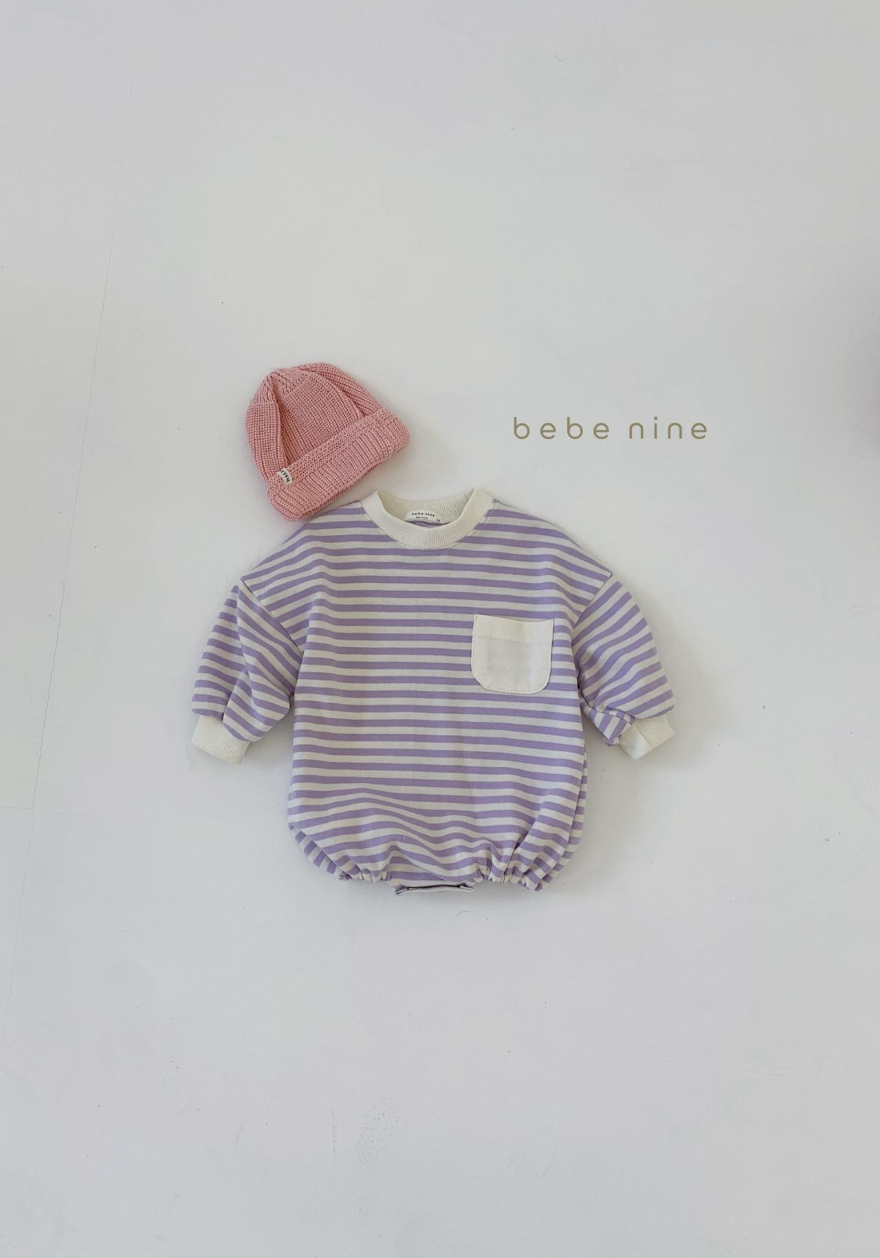 BEBE NINE - Korean Children Fashion - #Kfashion4kids - Candy Stripe Bodysuit - 7