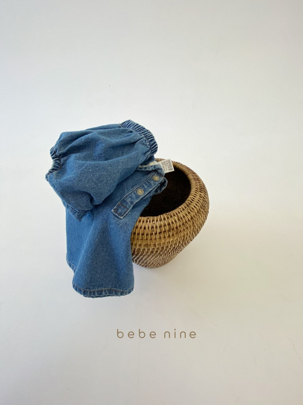 BEBE NINE - Korean Children Fashion - #Kfashion4kids - Denim Sailor Top Bloomer Set - 6