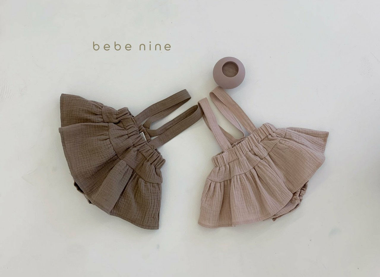 BEBE NINE - Korean Children Fashion - #Kfashion4kids - Suspender Cancan Skirt - 6