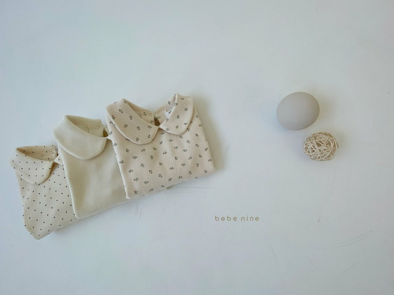 BEBE NINE - Korean Children Fashion - #Kfashion4kids - Round Collar Tee - 2