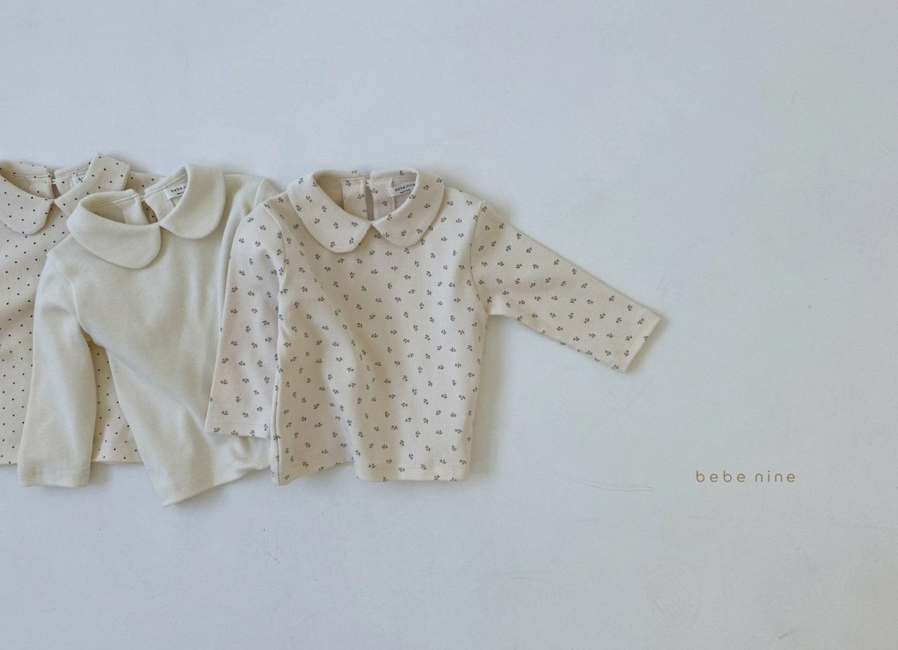 BEBE NINE - Korean Children Fashion - #Kfashion4kids - Round Collar Tee - 3