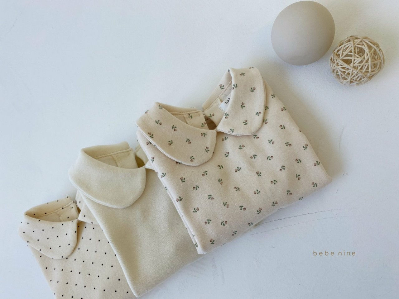 BEBE NINE - Korean Children Fashion - #Kfashion4kids - Round Collar Tee - 4