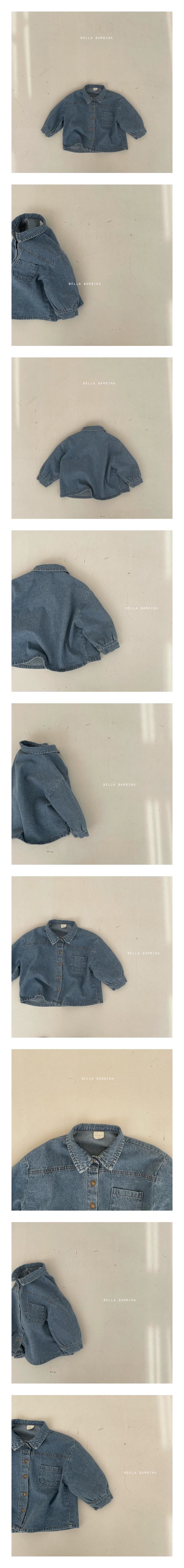 BELLA BAMBINA - Korean Children Fashion - #Kfashion4kids - Denim Shirt