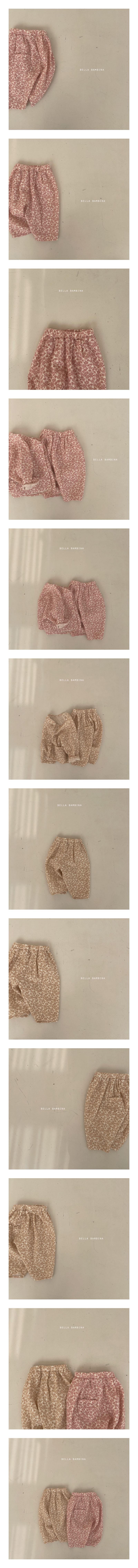BELLA BAMBINA - Korean Children Fashion - #Kfashion4kids - Bebe Flower Pants
