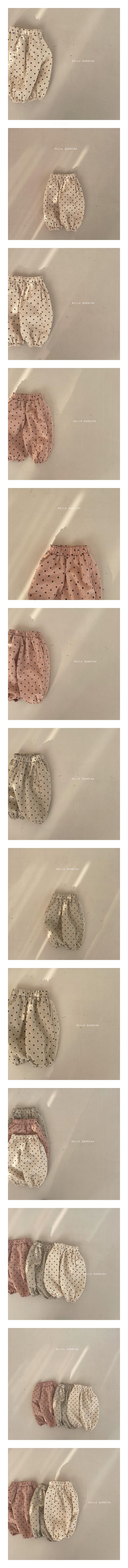 BELLA BAMBINA - Korean Children Fashion - #Kfashion4kids - Dot Slacks