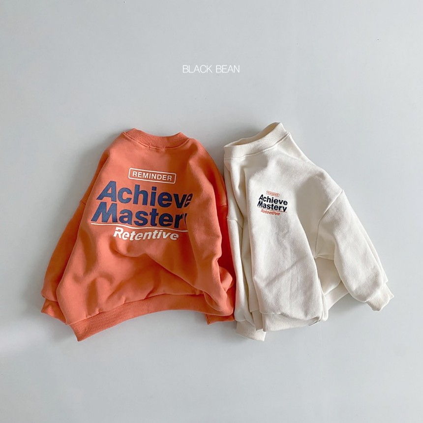 BLACK BEAN - Korean Children Fashion - #Kfashion4kids - Master Sweatshirt with Mom