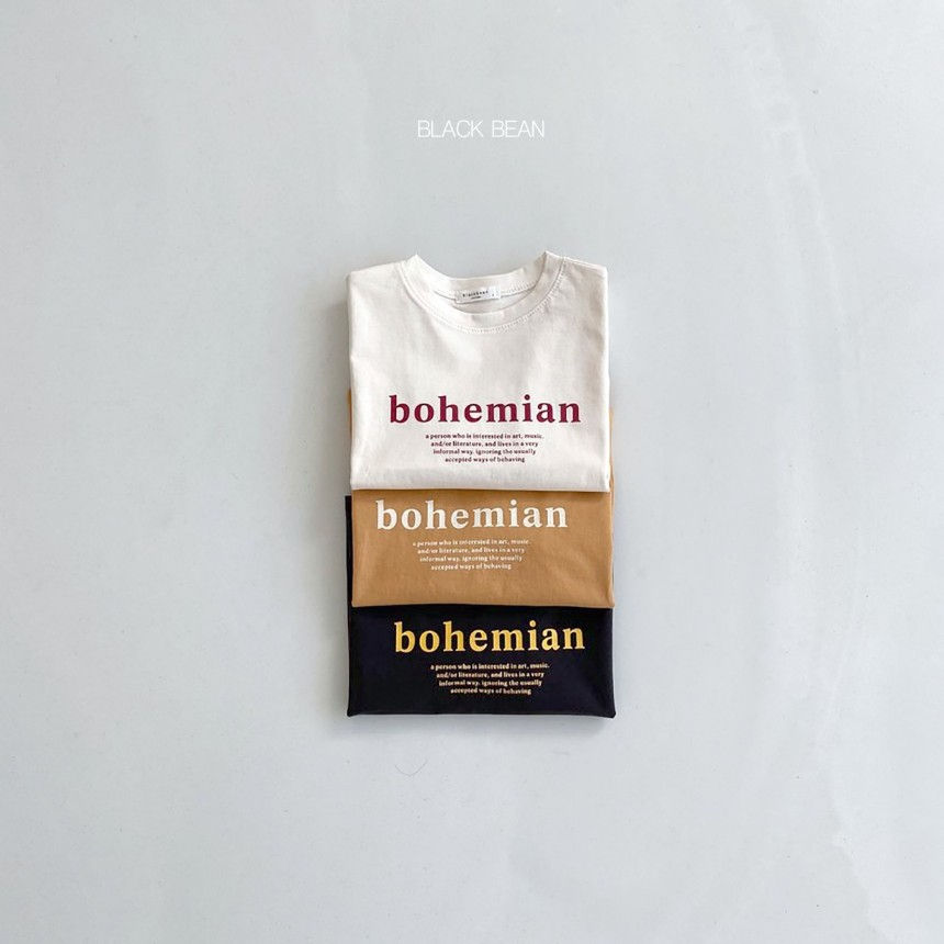 BLACK BEAN - Korean Children Fashion - #Kfashion4kids - Bohemian Tee with Mom