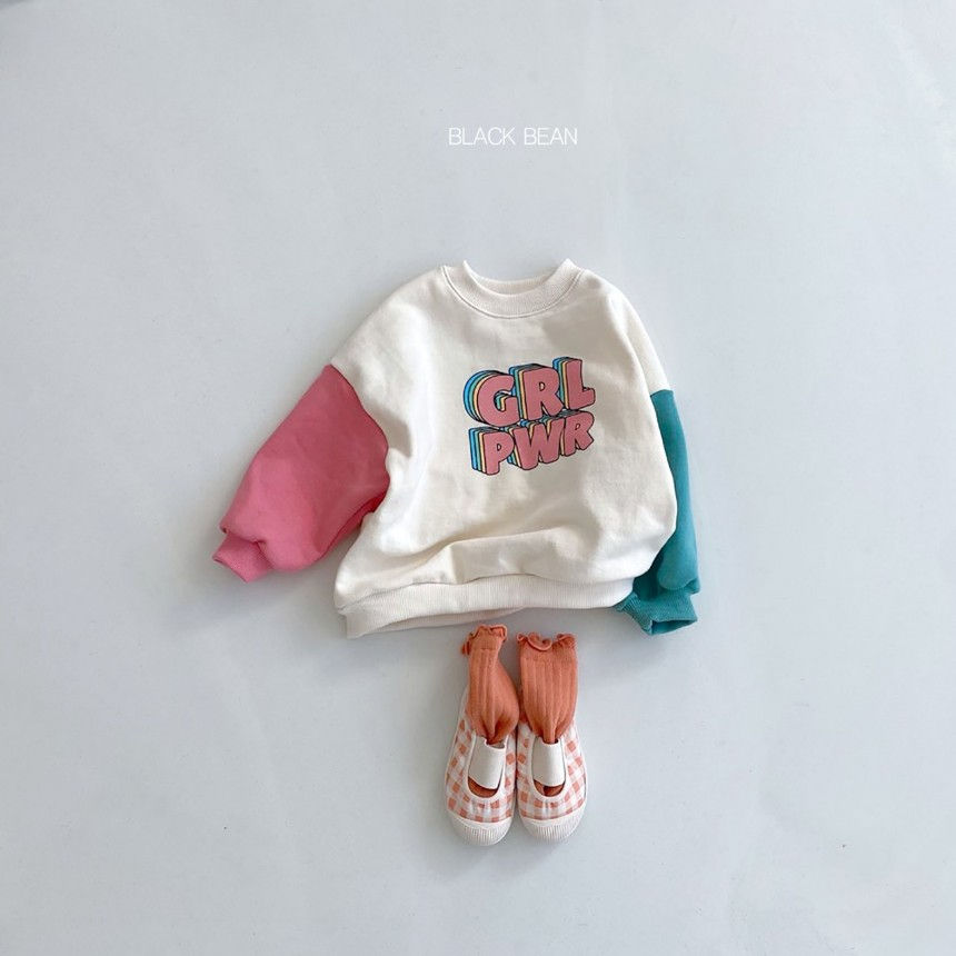 BLACK BEAN - Korean Children Fashion - #Kfashion4kids - Power Sweatshirt
