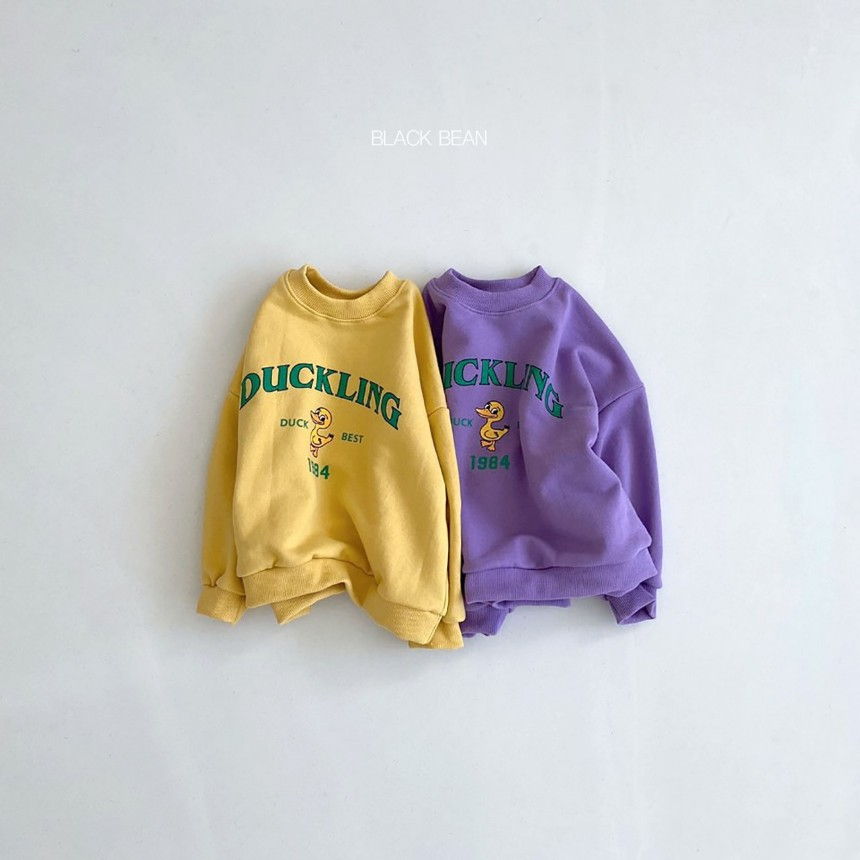 BLACK BEAN - Korean Children Fashion - #Kfashion4kids - Duck Sweatshirt