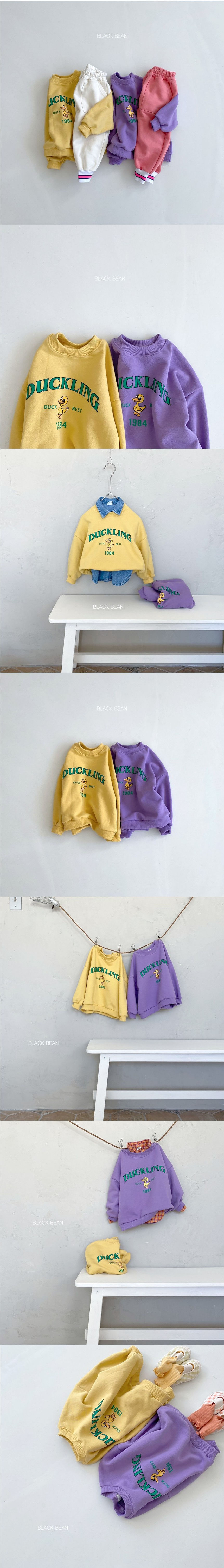 BLACK BEAN - Korean Children Fashion - #Kfashion4kids - Duck Sweatshirt - 2