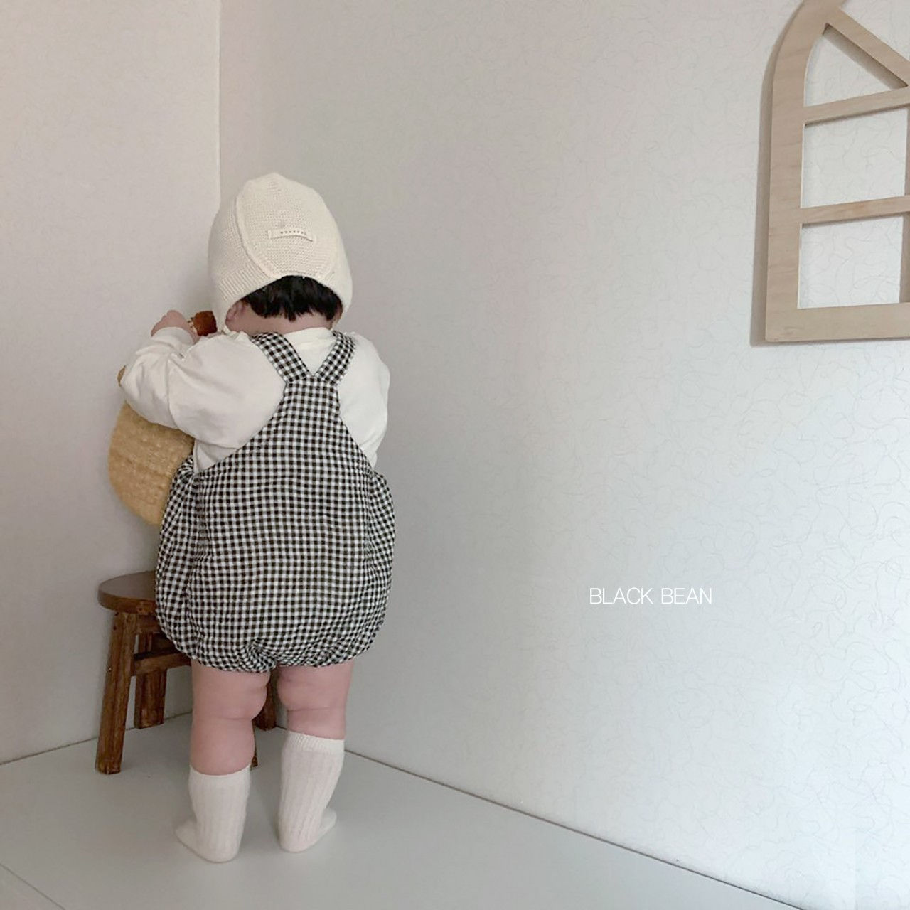 BLACK BEAN - Korean Children Fashion - #Kfashion4kids - Anny Suspender Tee Bloomer Set - 4