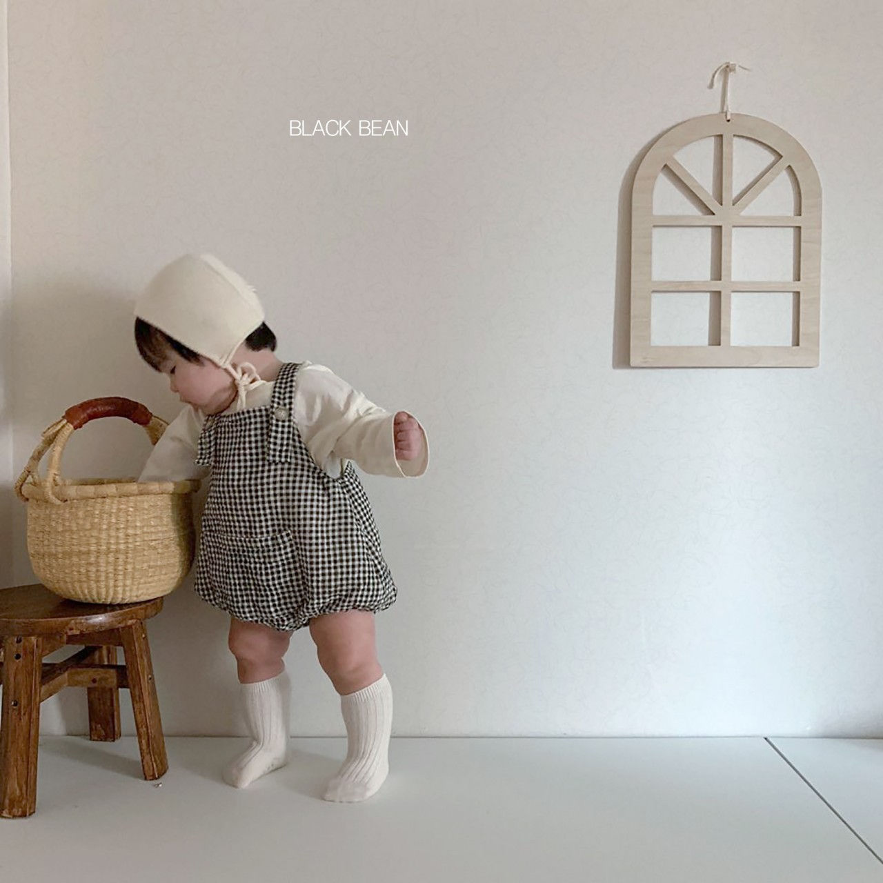 BLACK BEAN - Korean Children Fashion - #Kfashion4kids - Anny Suspender Tee Bloomer Set - 5