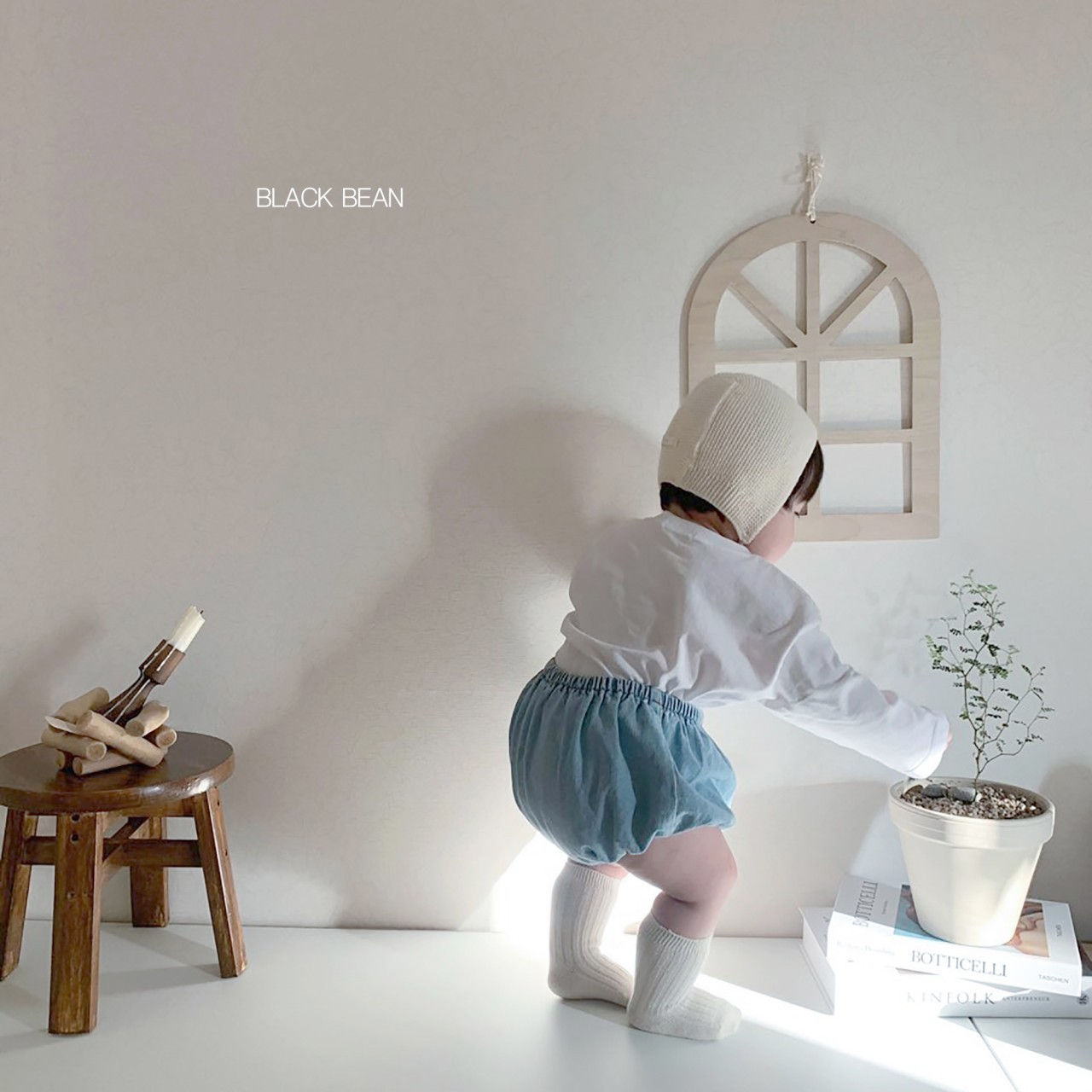 BLACK BEAN - Korean Children Fashion - #Kfashion4kids - Marie Bloomer Top Bloomer Set - 4