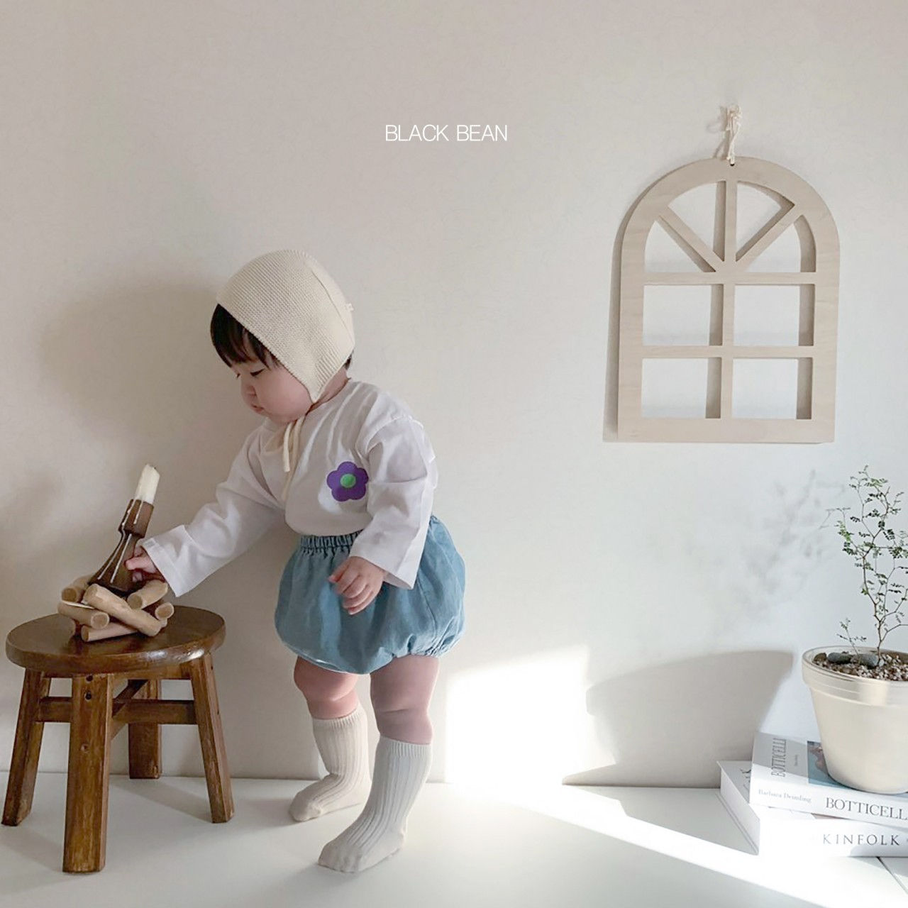 BLACK BEAN - Korean Children Fashion - #Kfashion4kids - Marie Bloomer Top Bloomer Set - 5