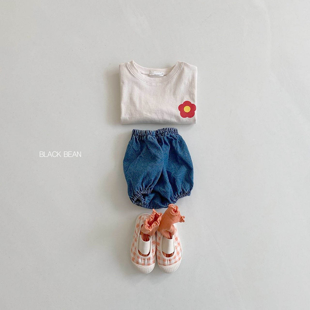BLACK BEAN - Korean Children Fashion - #Kfashion4kids - Marie Bloomer Top Bloomer Set - 9