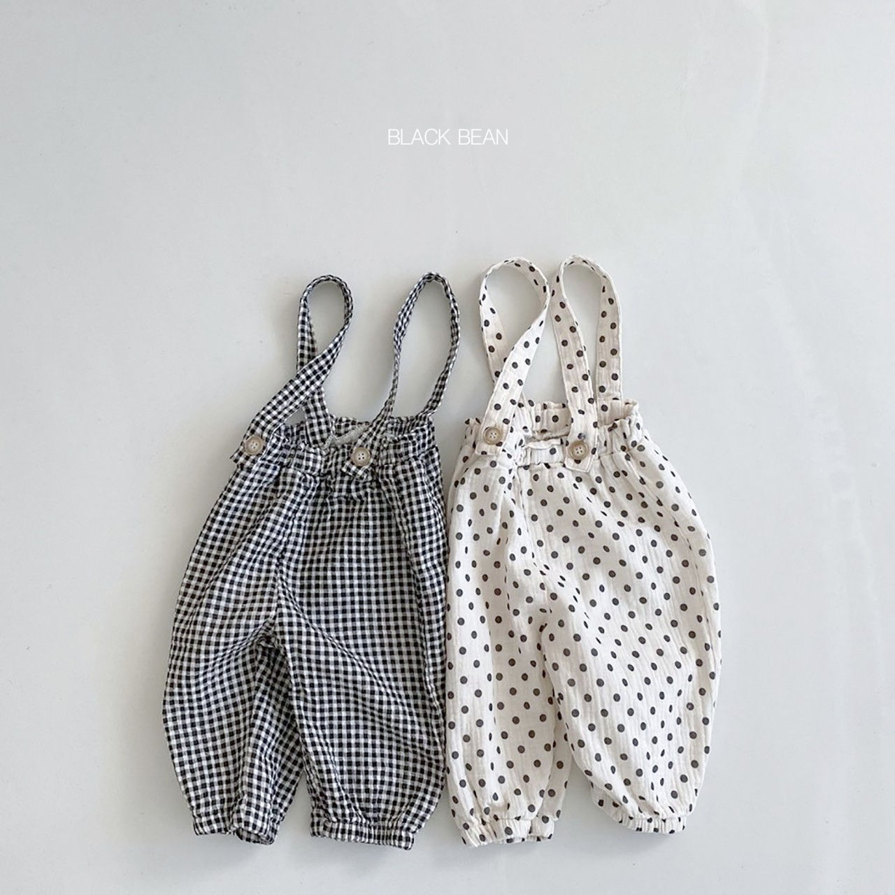 BLACK BEAN - Korean Children Fashion - #Kfashion4kids - Merry Suspender Pants - 5