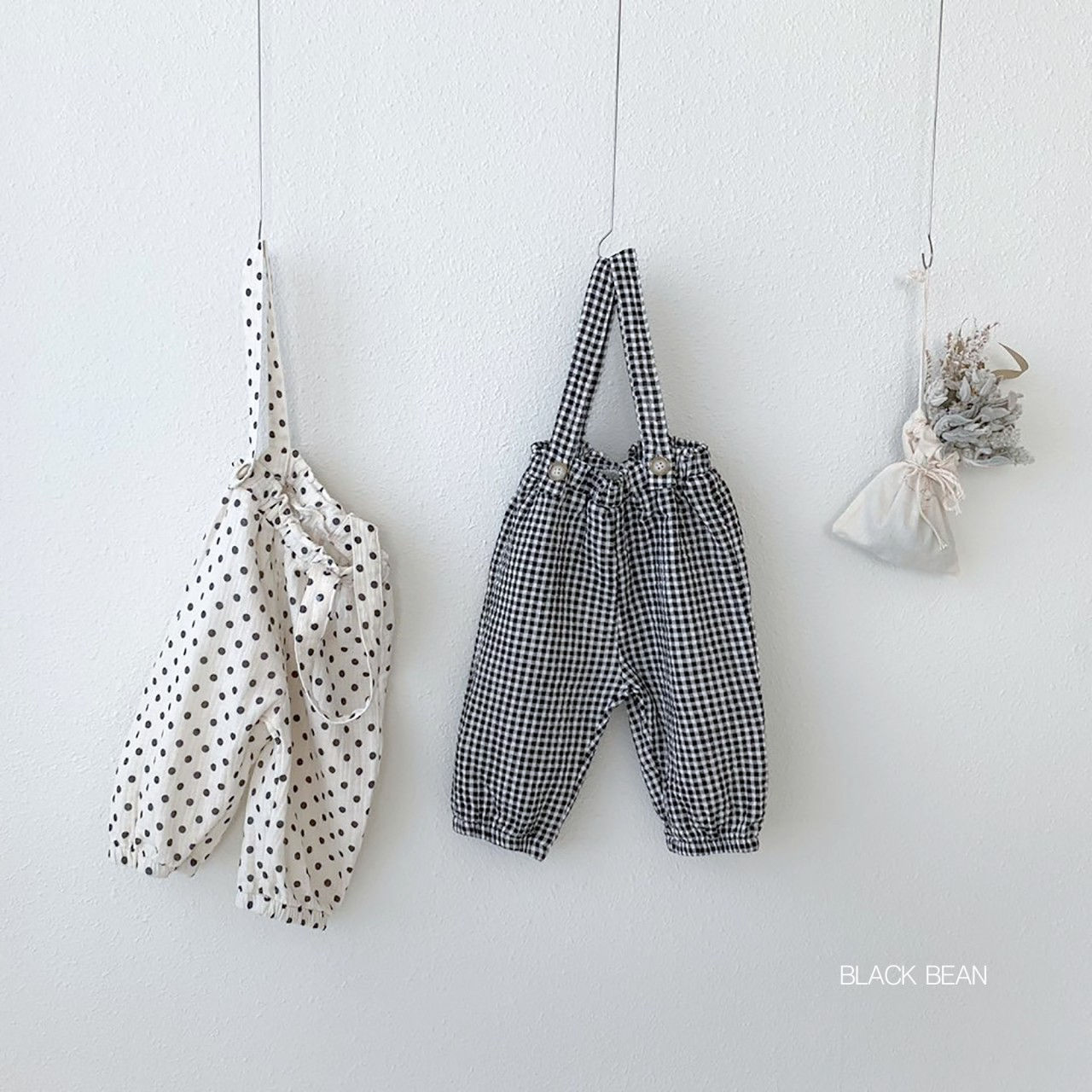 BLACK BEAN - Korean Children Fashion - #Kfashion4kids - Merry Suspender Pants - 7
