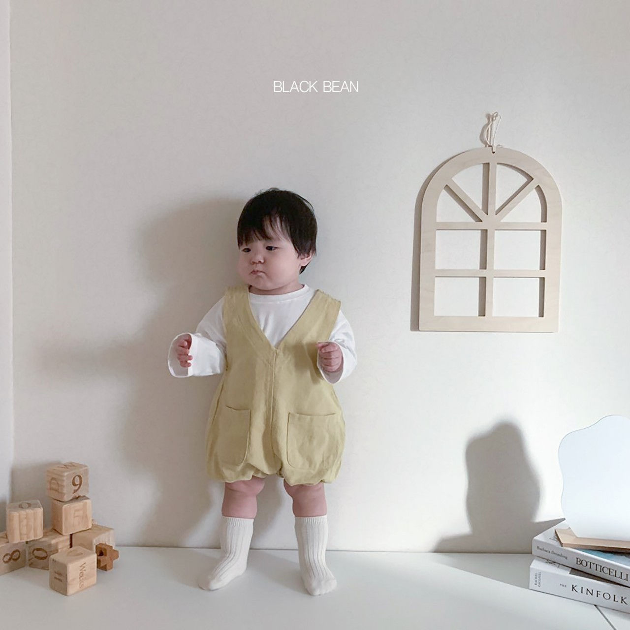 BLACK BEAN - Korean Children Fashion - #Kfashion4kids - Sweet Bodysuit with Tee - 5