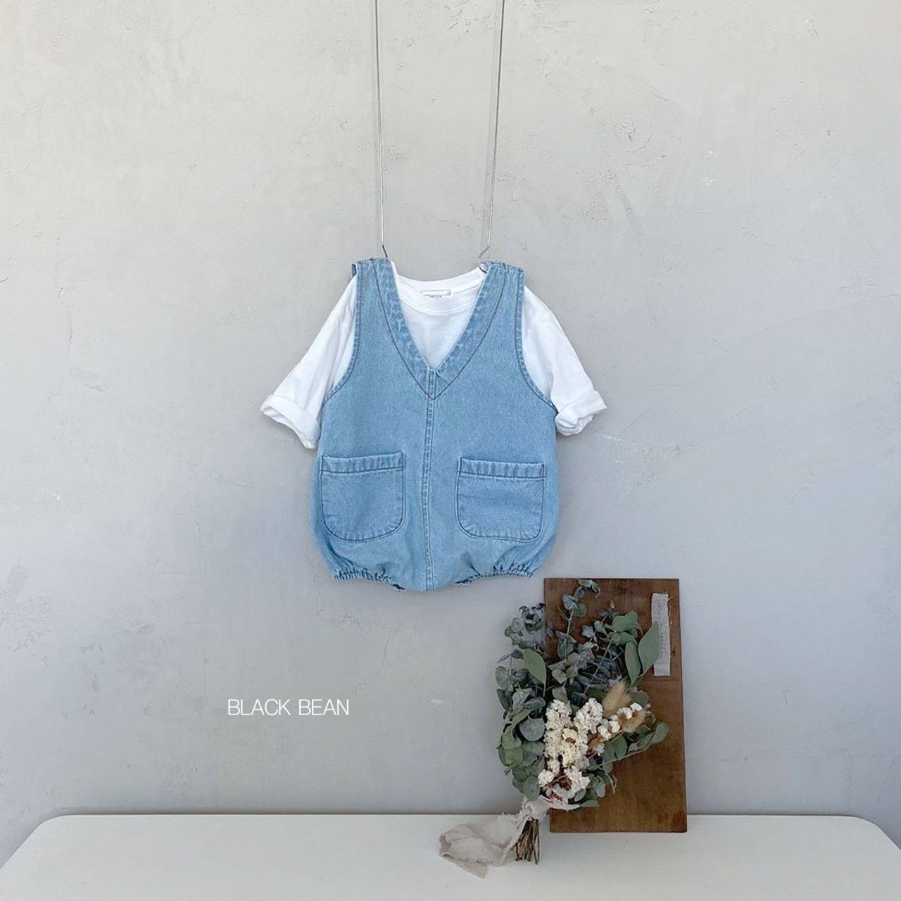 BLACK BEAN - Korean Children Fashion - #Kfashion4kids - Sweet Bodysuit with Tee - 7