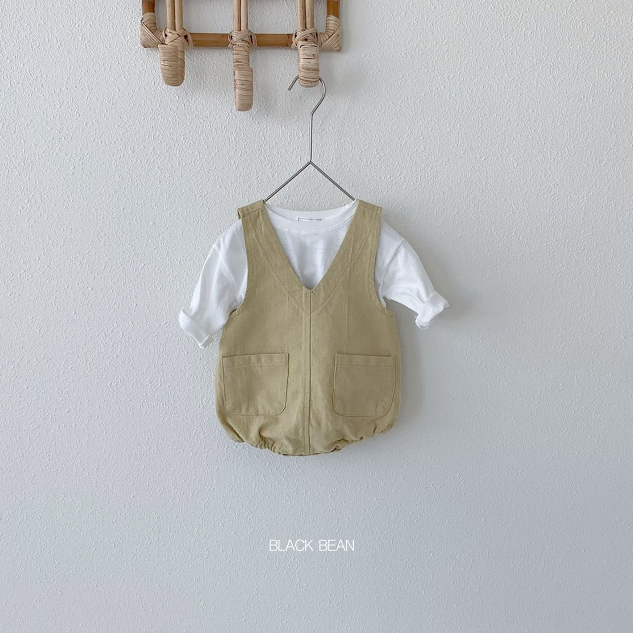 BLACK BEAN - Korean Children Fashion - #Kfashion4kids - Sweet Bodysuit with Tee - 8