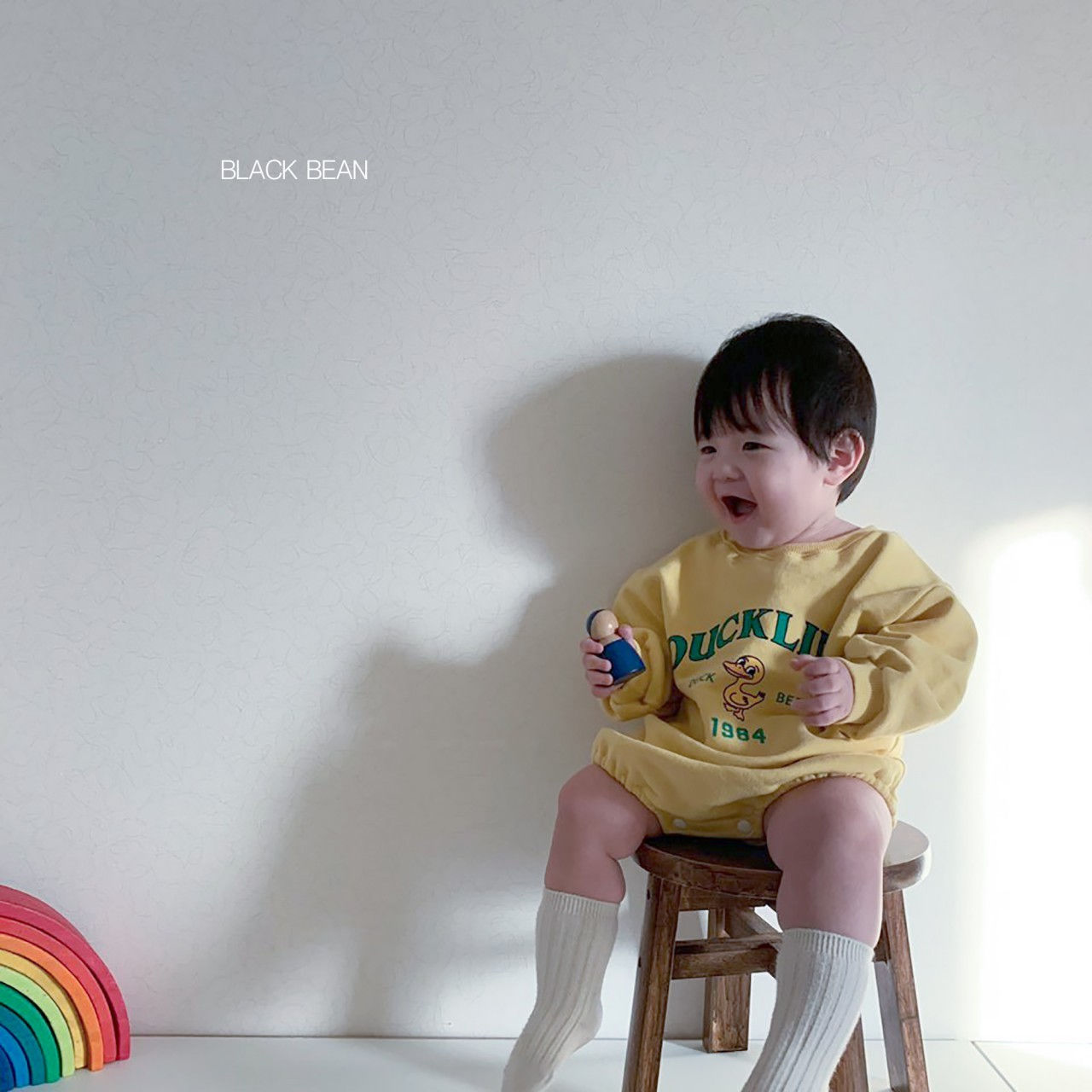 BLACK BEAN - Korean Children Fashion - #Kfashion4kids - Duck Bodysuit - 10