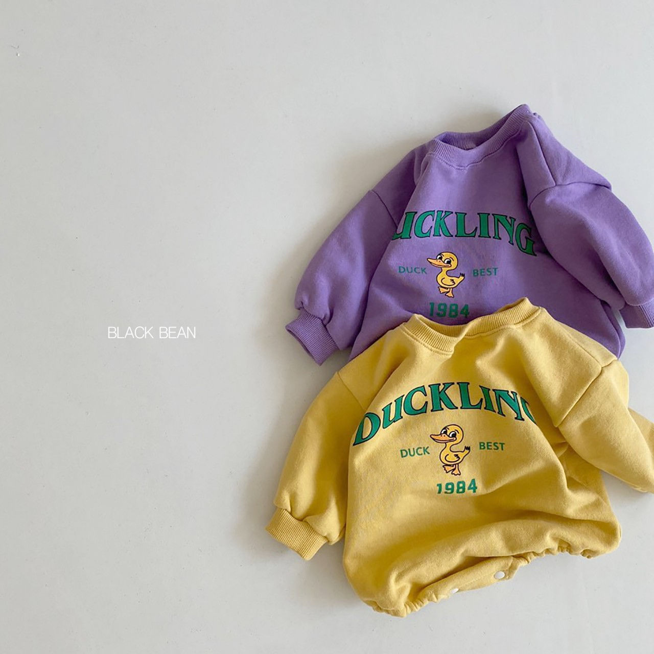BLACK BEAN - Korean Children Fashion - #Kfashion4kids - Duck Bodysuit - 2