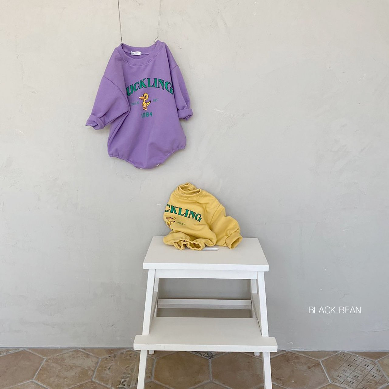BLACK BEAN - Korean Children Fashion - #Kfashion4kids - Duck Bodysuit - 4