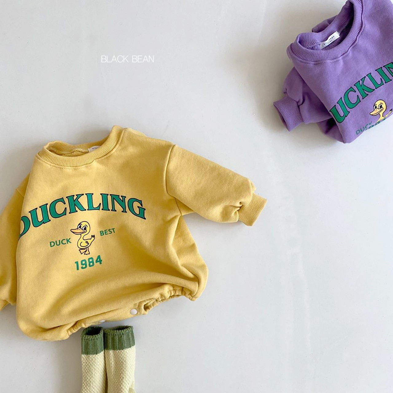 BLACK BEAN - Korean Children Fashion - #Kfashion4kids - Duck Bodysuit - 5