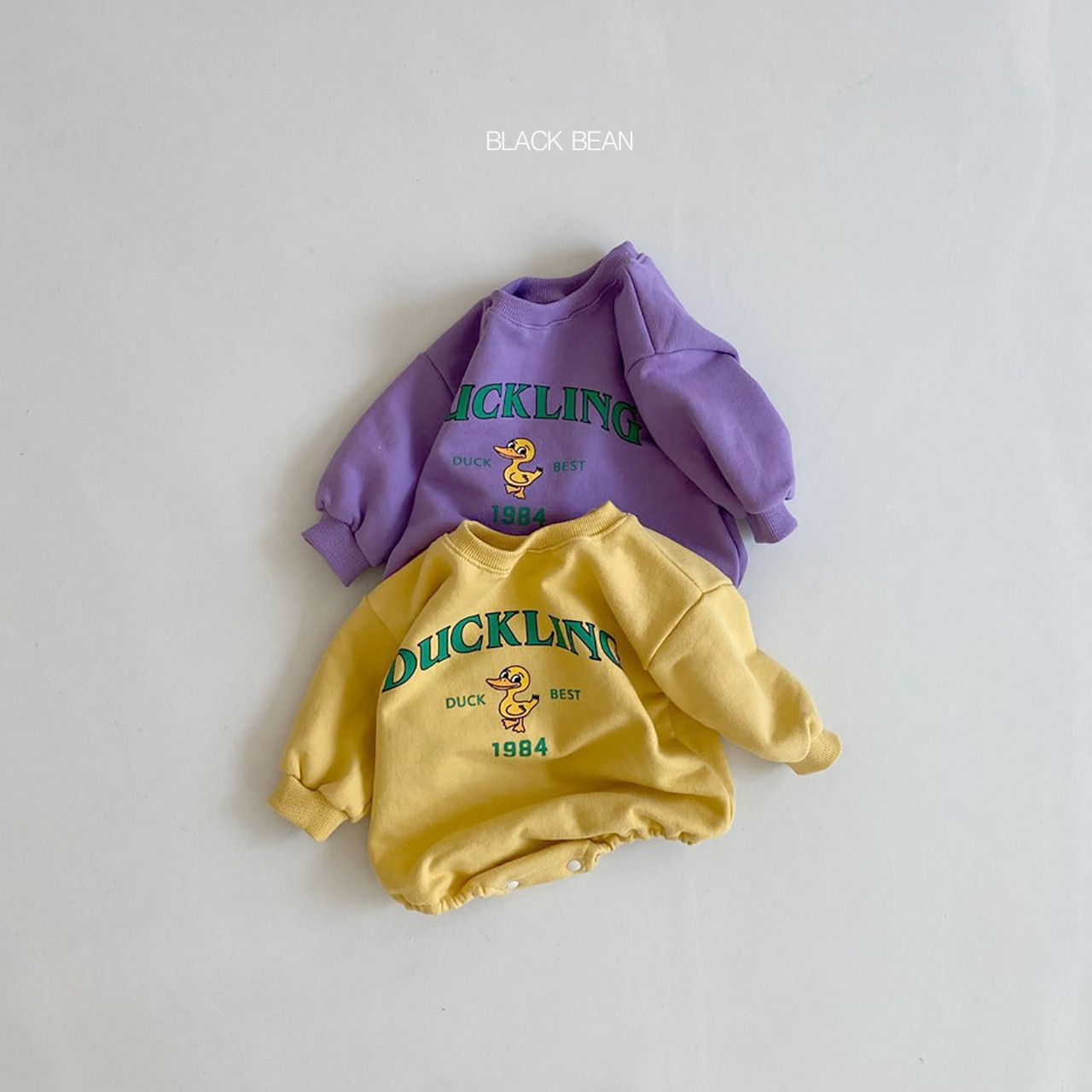 BLACK BEAN - Korean Children Fashion - #Kfashion4kids - Duck Bodysuit - 8