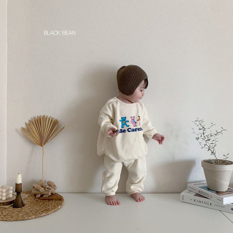 BLACK BEAN - Korean Children Fashion - #Kfashion4kids - Bebe Jelly Top Bottom Set