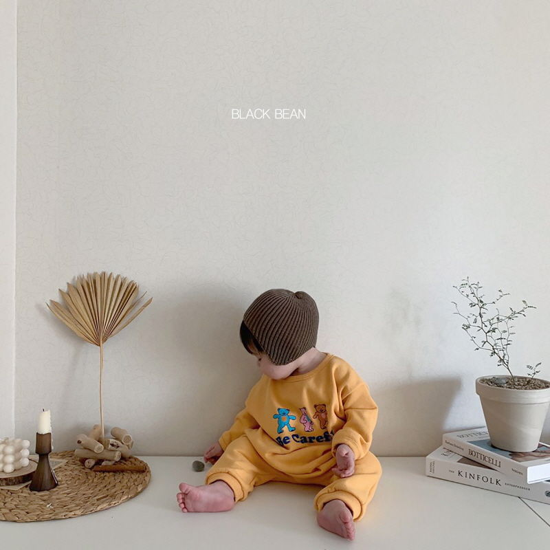 BLACK BEAN - Korean Children Fashion - #Kfashion4kids - Bebe Jelly Top Bottom Set - 10