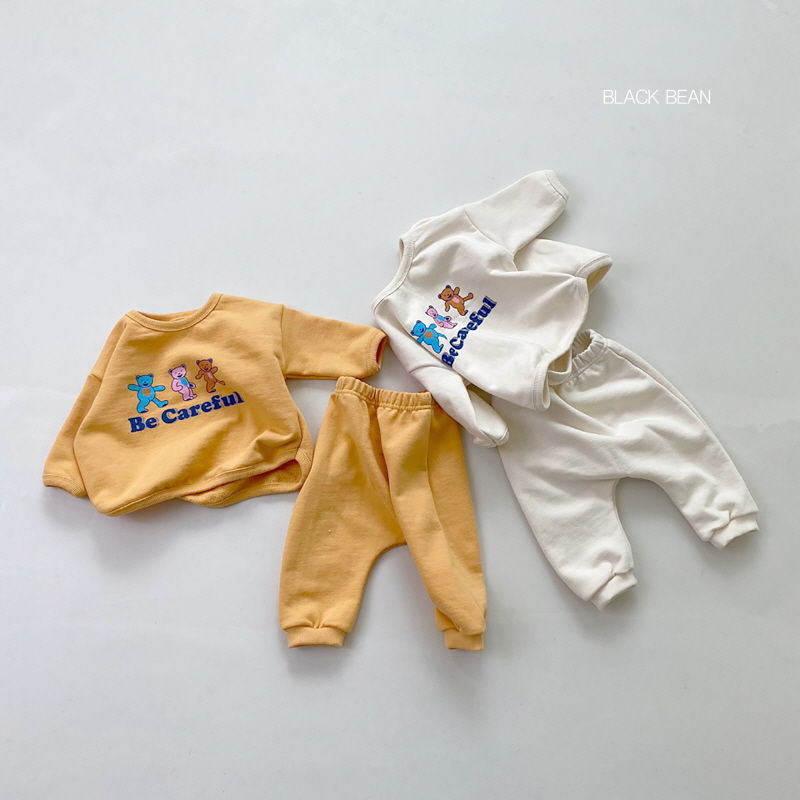 BLACK BEAN - Korean Children Fashion - #Kfashion4kids - Bebe Jelly Top Bottom Set - 6