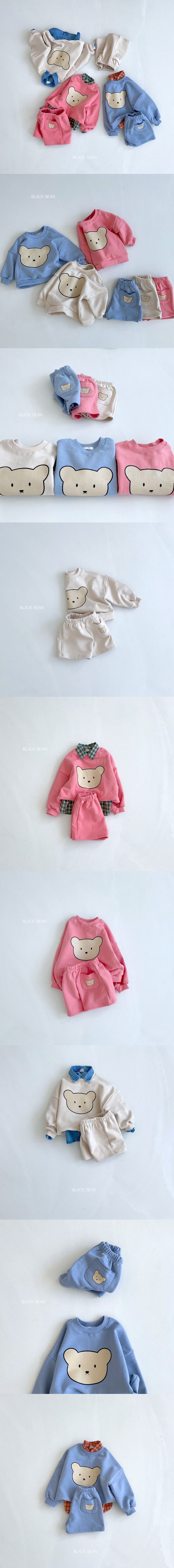 BLACK BEAN - Korean Children Fashion - #Kfashion4kids - Honey Top Bottom Set - 2