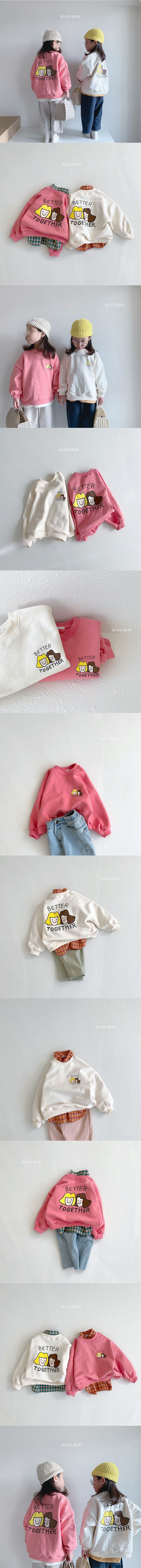 BLACK BEAN - Korean Children Fashion - #Kfashion4kids - Together Sweatshirt with Mom - 2
