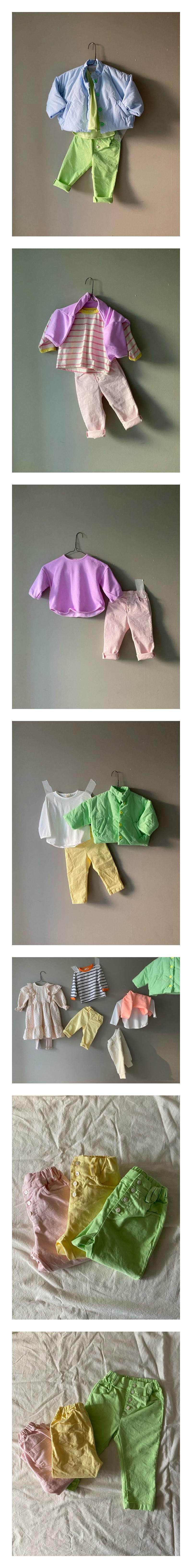 BON BON BUTIK - Korean Children Fashion - #Kfashion4kids - Button Fly Pants