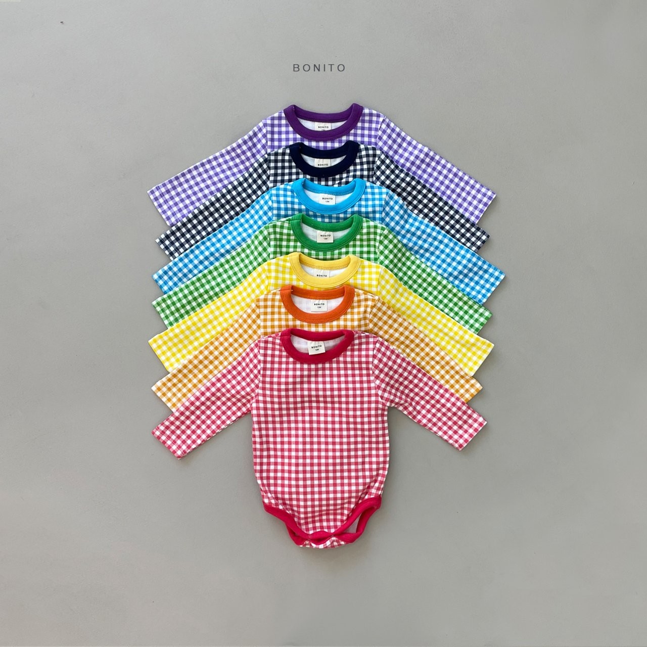 BONITO - Korean Children Fashion - #Kfashion4kids - Rainbow Romper with Leggings - 4
