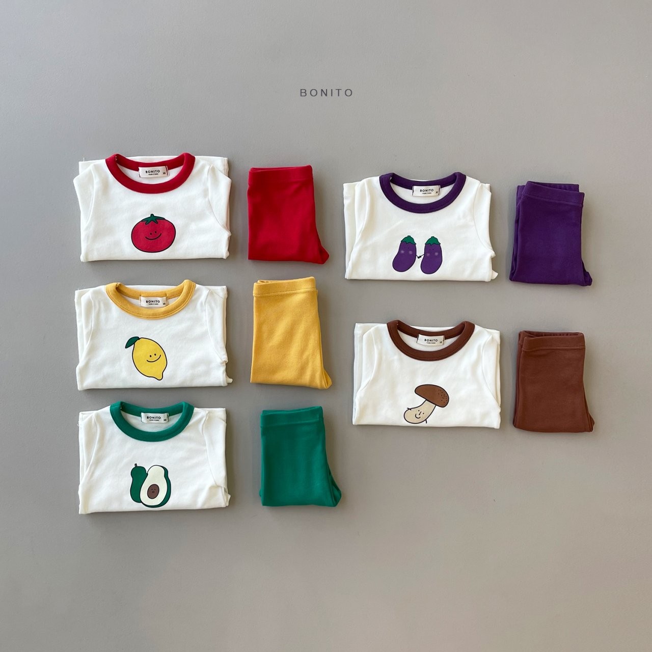 BONITO - Korean Children Fashion - #Kfashion4kids - Veggie Easywear