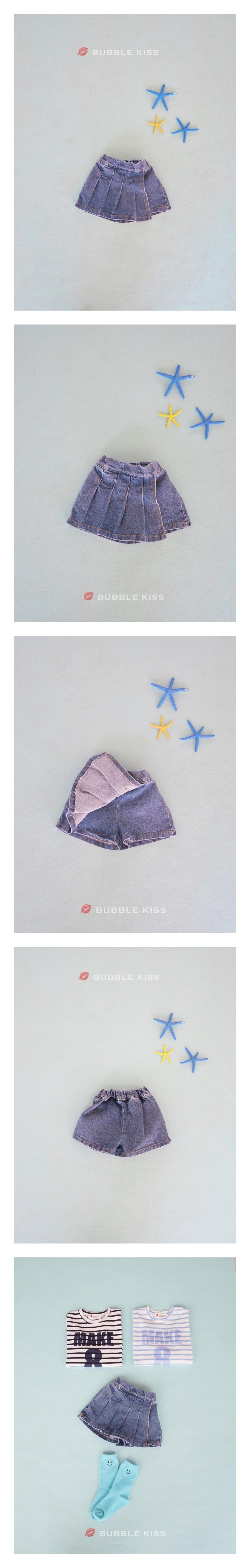 BUBBLE KISS - Korean Children Fashion - #Kfashion4kids - Accordion Wrap Short Pants