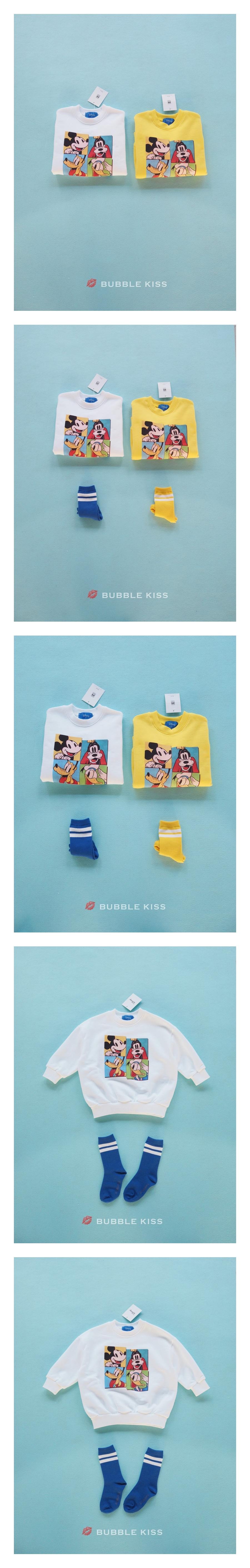 BUBBLE KISS - Korean Children Fashion - #Kfashion4kids - Disney Long Sweatshirt