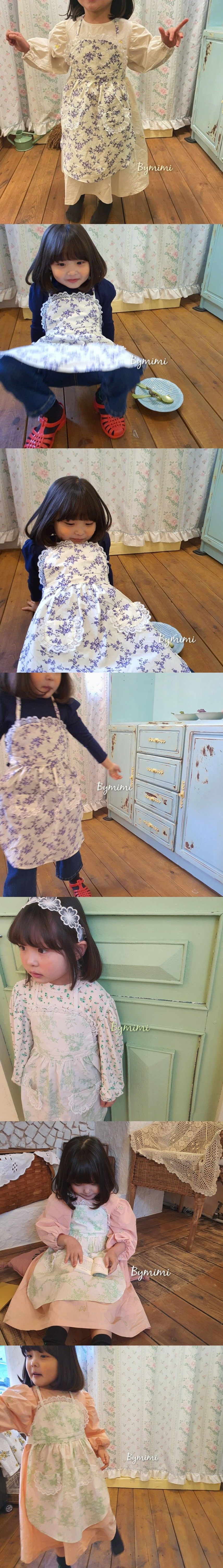 BYMIMI - Korean Children Fashion - #Kfashion4kids - Bon Jour Apron - 2