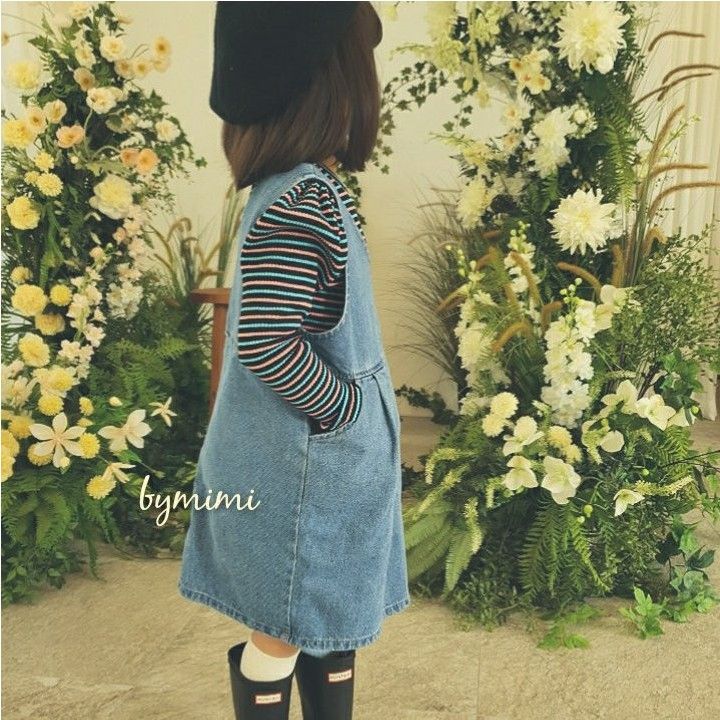 BYMIMI - Korean Children Fashion - #Kfashion4kids - Child Denim One-piece