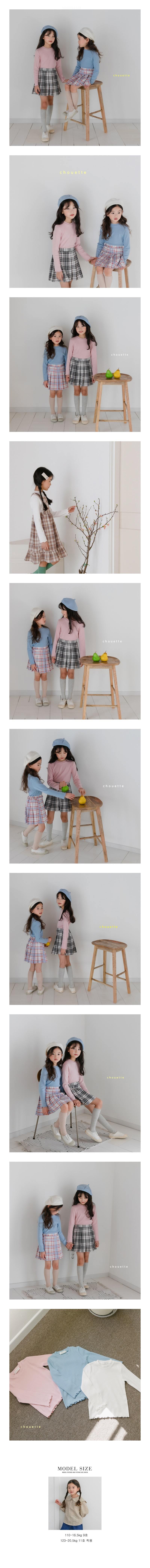 CHOUETTE - Korean Children Fashion - #Kfashion4kids - Soft Rib Tee