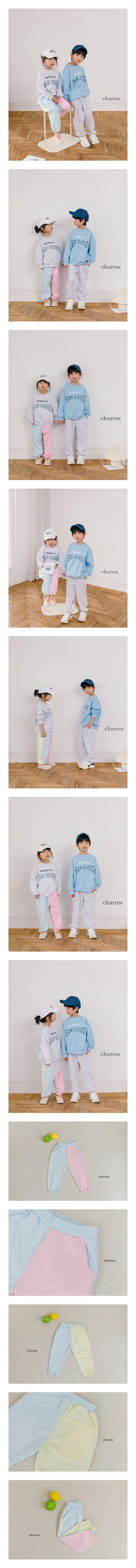 CHURROS - Korean Children Fashion - #Kfashion4kids - Cotton Candy Jogger Pants