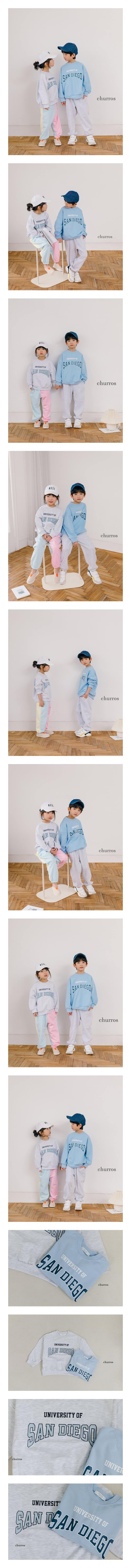 CHURROS - Korean Children Fashion - #Kfashion4kids - San Diego Sweatshirt
